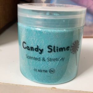 Teal candy slime